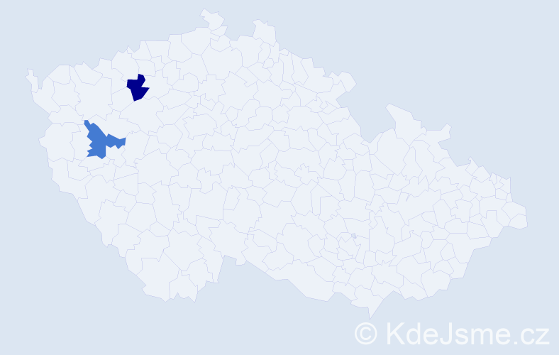 Jméno: 'Jack Raven', počet výskytů 2 v celé ČR