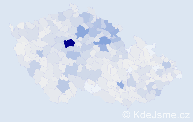 Jméno: 'Lidmila', počet výskytů 3209 v celé ČR