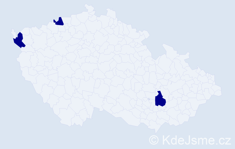 Jméno: 'Tung Duong', počet výskytů 3 v celé ČR