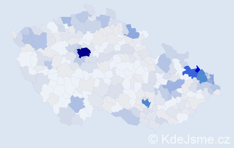 Jméno: 'Alfred', počet výskytů 681 v celé ČR