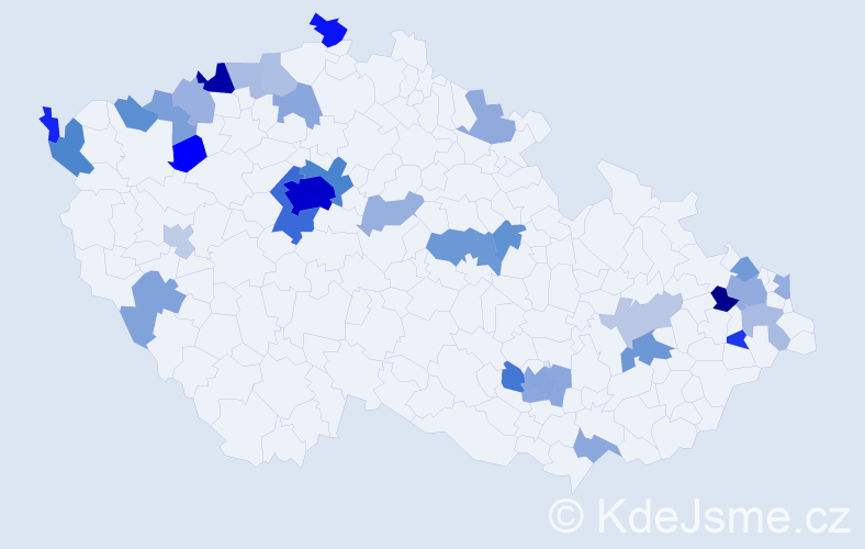 Jméno: 'Branko', počet výskytů 94 v celé ČR