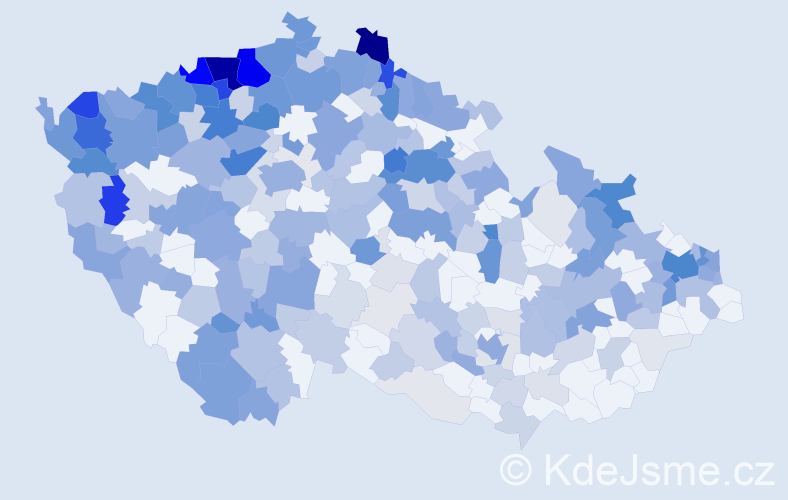 Jméno: 'Gejza', počet výskytů 762 v celé ČR