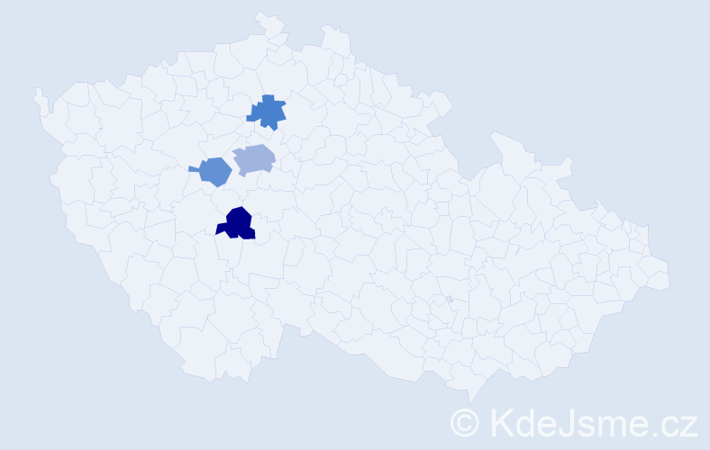 Jméno: 'Matviy', počet výskytů 8 v celé ČR