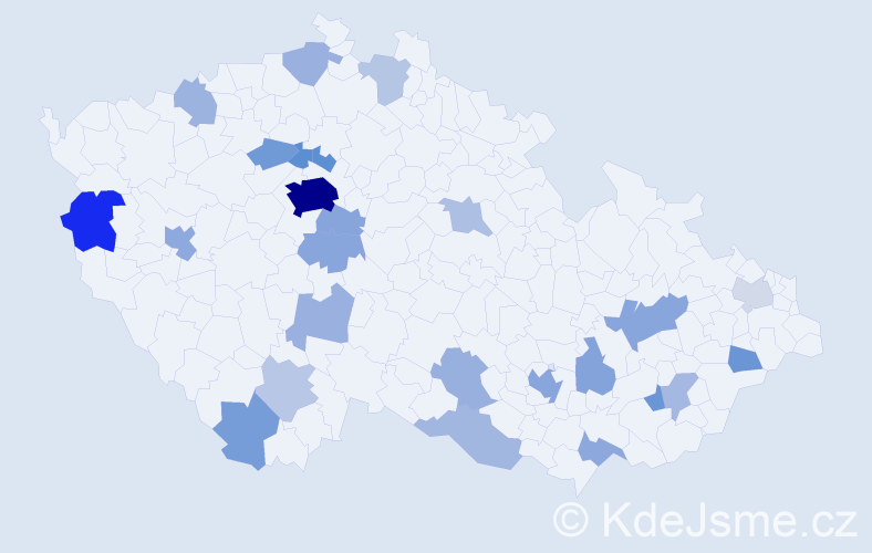Jméno: 'Nenad', počet výskytů 82 v celé ČR