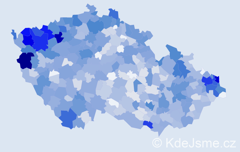 Jméno: 'Juraj', počet výskytů 2464 v celé ČR