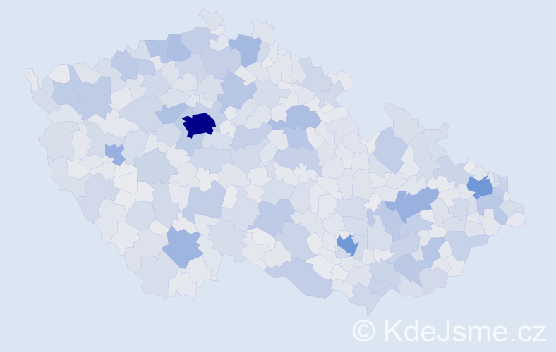 Jméno: 'Miroslav', počet výskytů 163358 v celé ČR