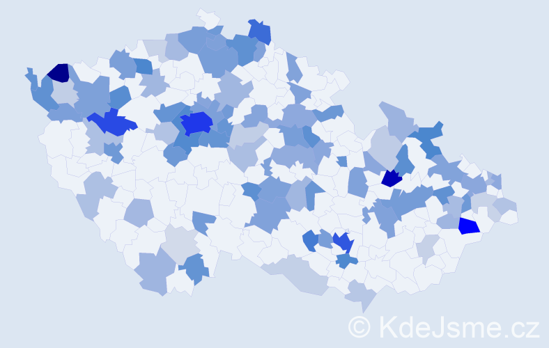 Jméno: 'Sophia', počet výskytů 240 v celé ČR