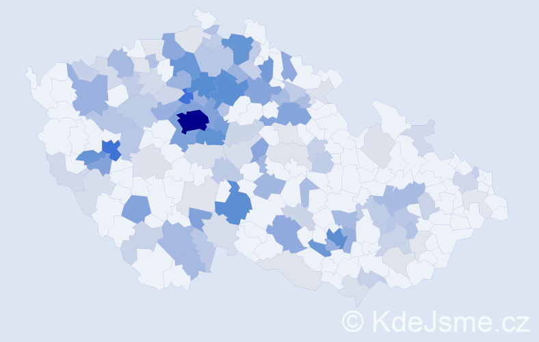 Jméno: 'Taras', počet výskytů 542 v celé ČR