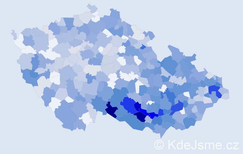 Jméno: 'Drahoslav', počet výskytů 1015 v celé ČR