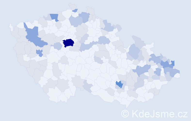 Jméno: 'Edmund', počet výskytů 226 v celé ČR
