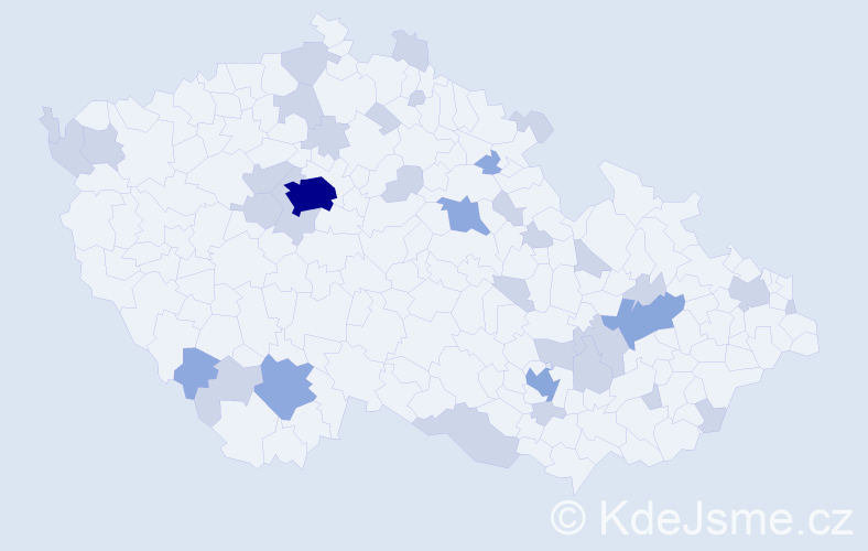 Jméno: 'Lota', počet výskytů 57 v celé ČR