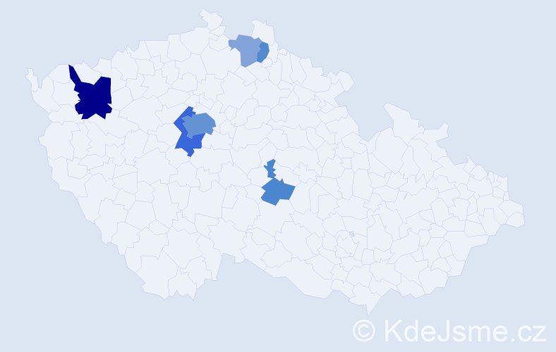 Jméno: 'Iakov', počet výskytů 18 v celé ČR