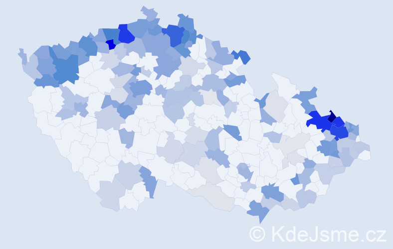 Jméno: 'Liana', počet výskytů 467 v celé ČR