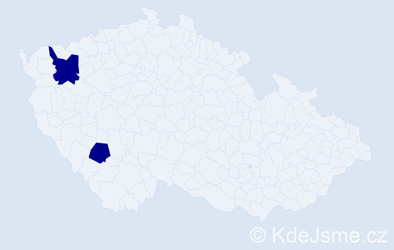 Jméno: 'Truong Sinh', počet výskytů 2 v celé ČR