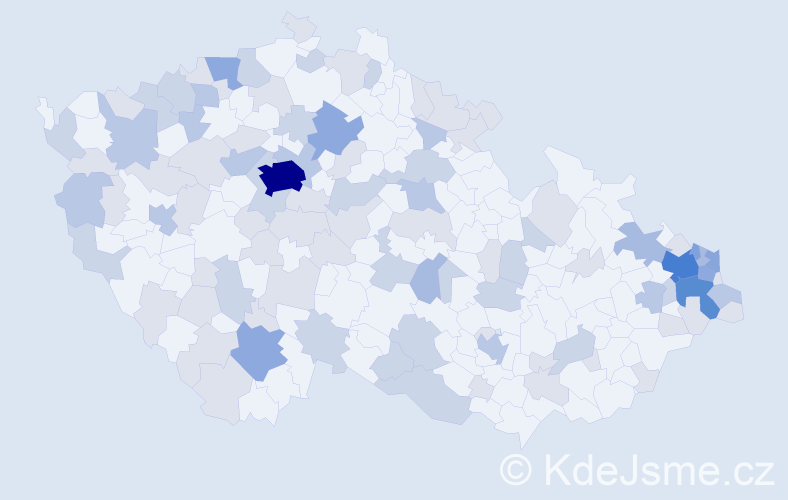 Jméno: 'Leontina', počet výskytů 225 v celé ČR