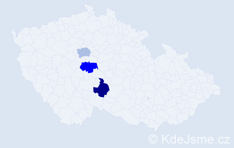 Jméno: 'Elma', počet výskytů 4 v celé ČR