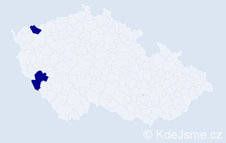 Jméno: 'Joshua Edward', počet výskytů 2 v celé ČR