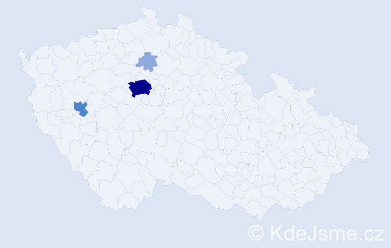 Jméno: 'Ravshanbek', počet výskytů 8 v celé ČR
