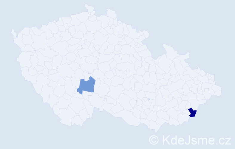 Jméno: 'Adam Libor', počet výskytů 2 v celé ČR