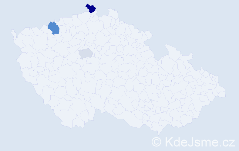 Jméno: 'Lan Phuong', počet výskytů 3 v celé ČR