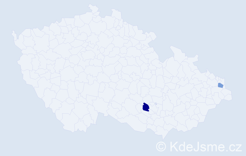 Jméno: 'Slawomir Józef', počet výskytů 2 v celé ČR