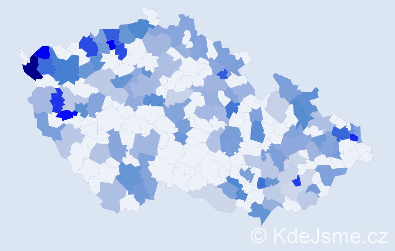 Jméno: 'Melisa', počet výskytů 298 v celé ČR