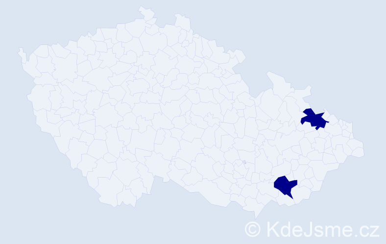 Jméno: 'Christopher Benjamin', počet výskytů 2 v celé ČR