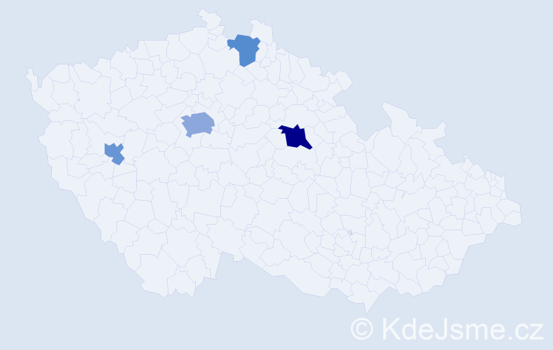 Jméno: 'Hiroyuki', počet výskytů 7 v celé ČR