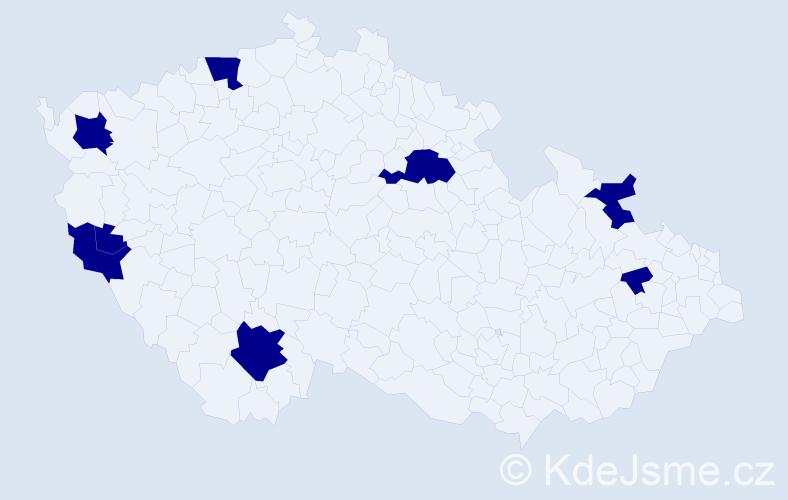 Jméno: 'Petr Adam', počet výskytů 8 v celé ČR