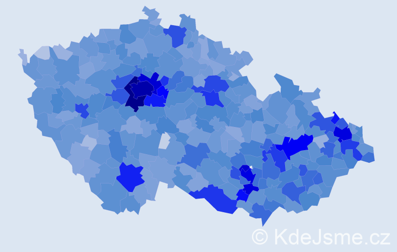 Jméno: 'Sofie', počet výskytů 10388 v celé ČR