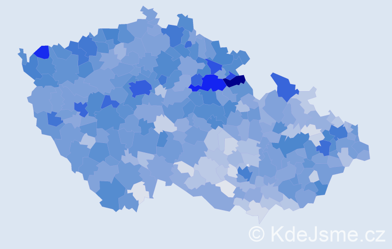 Jméno: 'Diana', počet výskytů 4227 v celé ČR