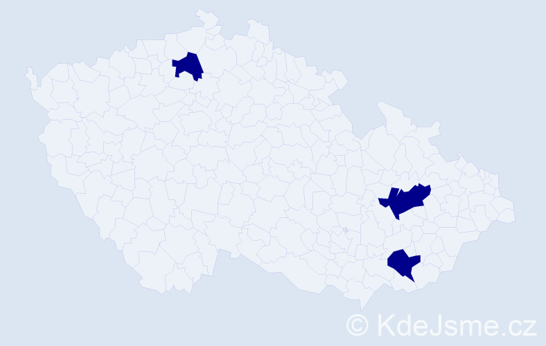 Jméno: 'Eric Christopher', počet výskytů 3 v celé ČR