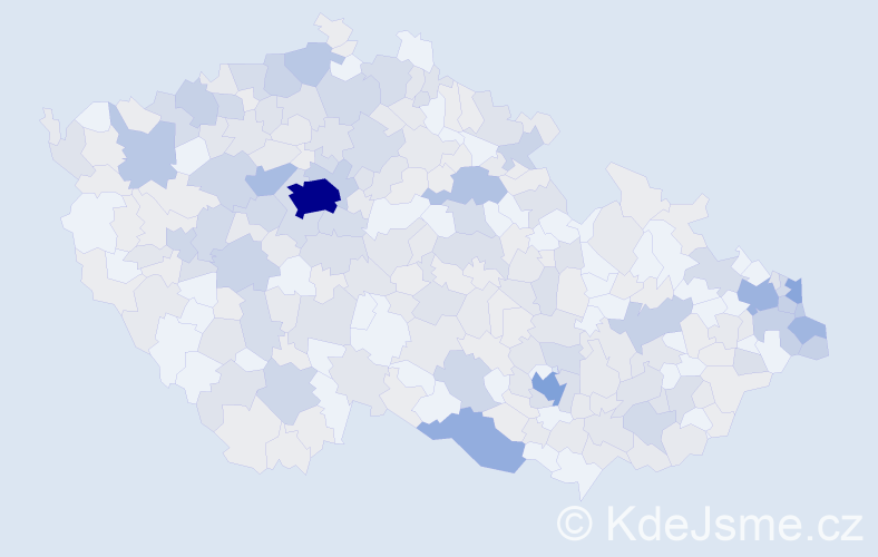 Jméno: 'Zbyšek', počet výskytů 786 v celé ČR