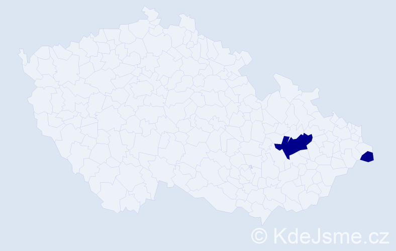 Jméno: 'Adam Vladislav', počet výskytů 2 v celé ČR