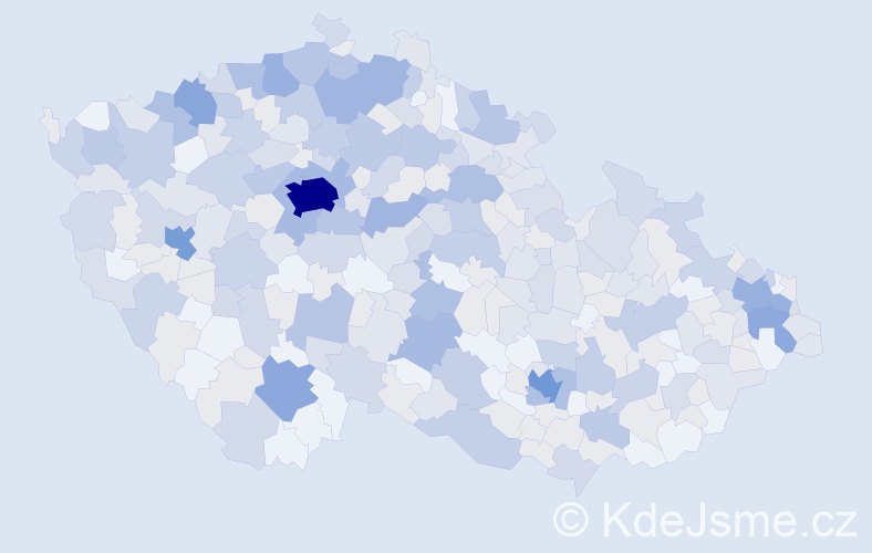 Jméno: 'Leontýna', počet výskytů 741 v celé ČR