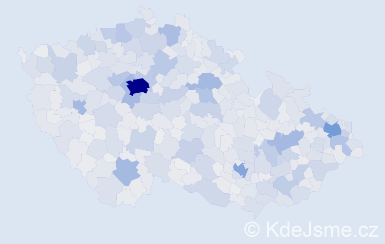 Jméno: 'Adéla', počet výskytů 38847 v celé ČR