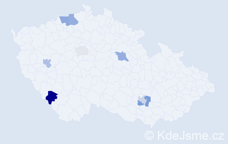 Jméno: 'Trong Minh', počet výskytů 8 v celé ČR