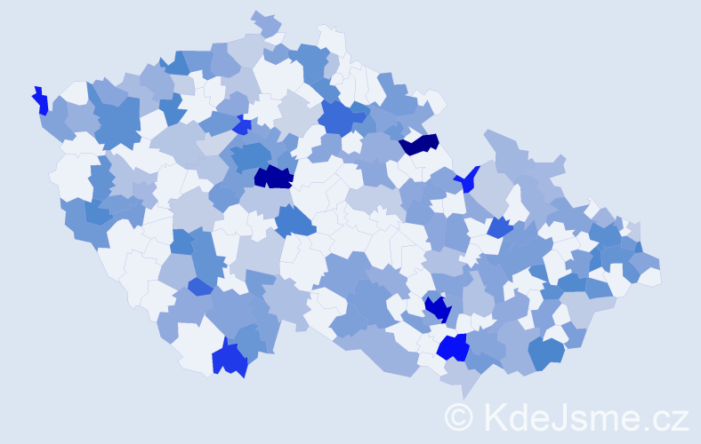 Jméno: 'Lucas', počet výskytů 315 v celé ČR