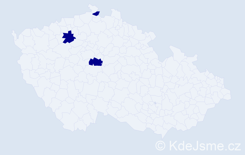 Jméno: 'Natalie Kate', počet výskytů 3 v celé ČR