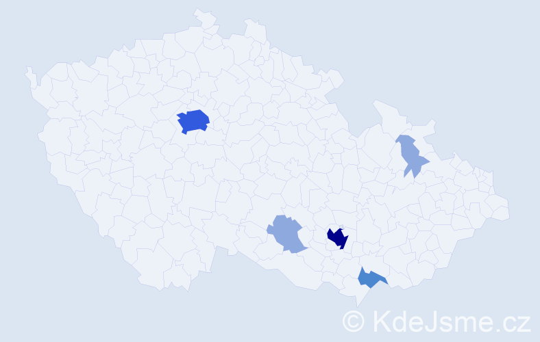 Jméno: 'Nicolás', počet výskytů 12 v celé ČR