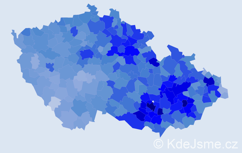Jméno: 'Oldřich', počet výskytů 26027 v celé ČR
