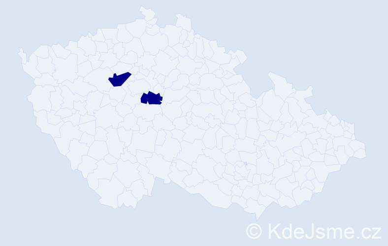 Jméno: 'Edward Józef', počet výskytů 2 v celé ČR