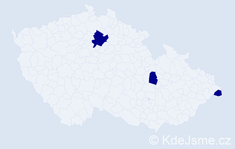 Jméno: 'Marian Ludwik', počet výskytů 3 v celé ČR
