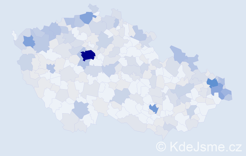 Jméno: 'Leon', počet výskytů 547 v celé ČR