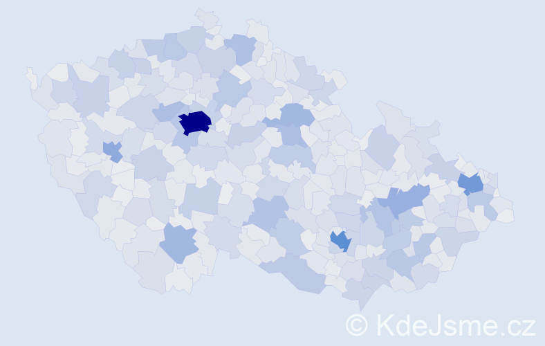 Jméno: 'Zdeněk', počet výskytů 134094 v celé ČR