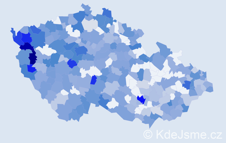 Jméno: 'Jessica', počet výskytů 766 v celé ČR