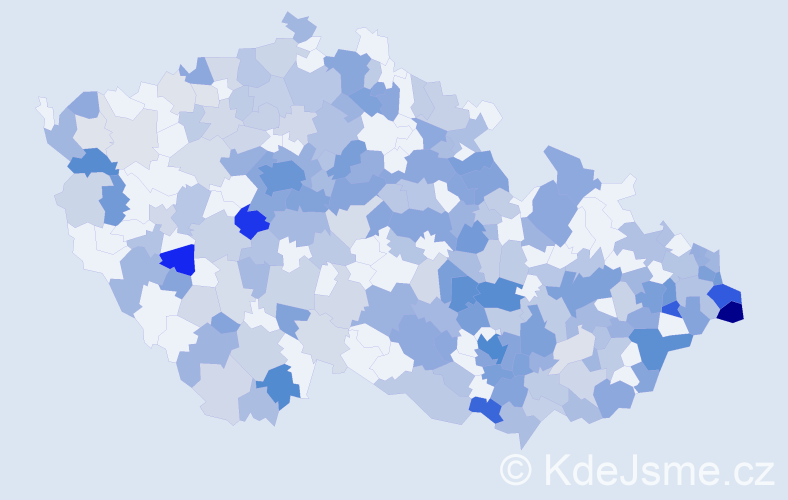 Jméno: 'Noemi', počet výskytů 522 v celé ČR