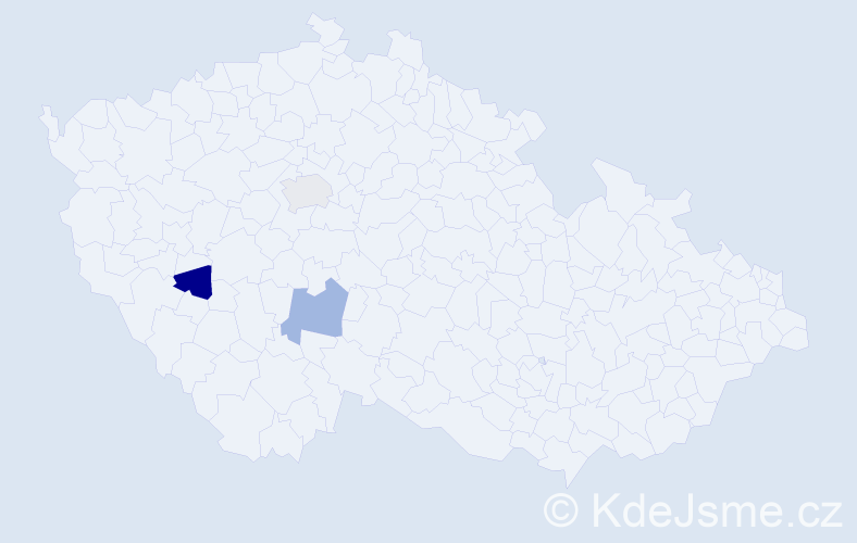 Jméno: 'Mikuláš Adam', počet výskytů 3 v celé ČR