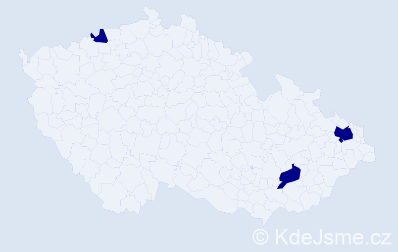 Jméno: 'Duy Luong', počet výskytů 3 v celé ČR