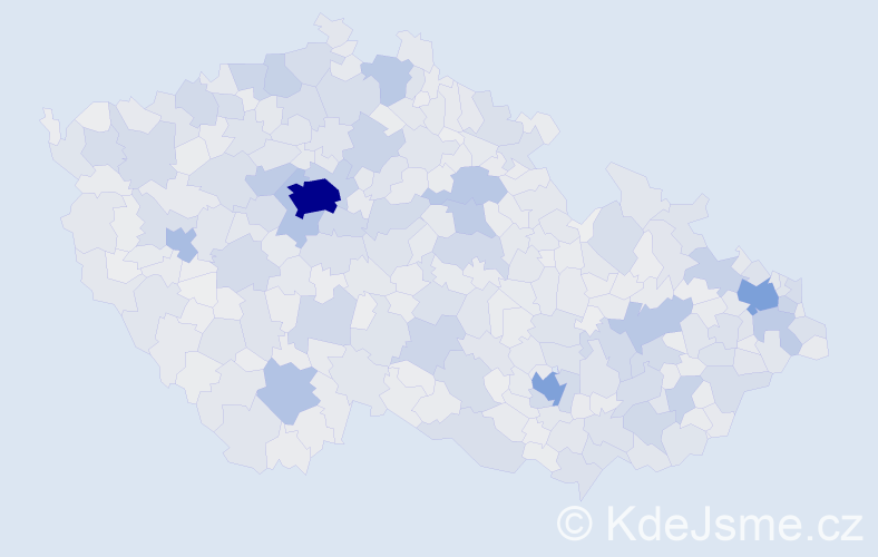 Jméno: 'Markéta', počet výskytů 58502 v celé ČR